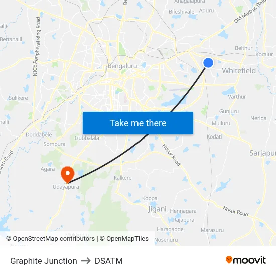 Graphite Junction to DSATM map
