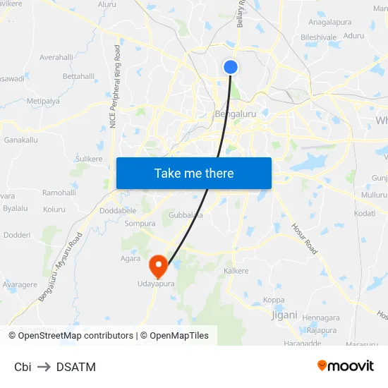 Cbi to DSATM map