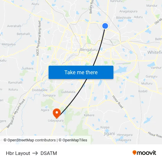 Hbr Layout to DSATM map