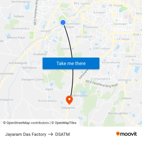 Jayaram Das Factory to DSATM map