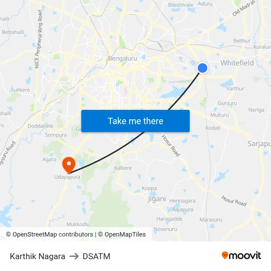 Karthik Nagara to DSATM map