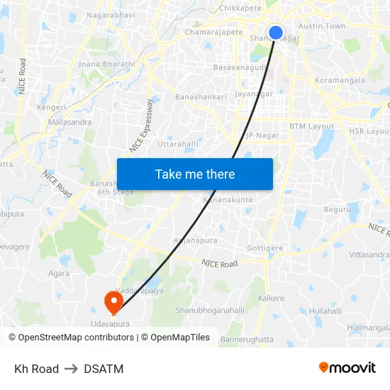 Kh Road to DSATM map