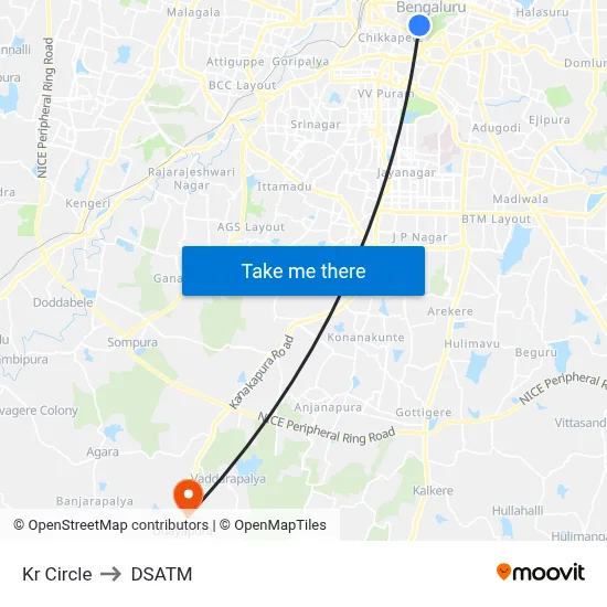 Kr Circle to DSATM map