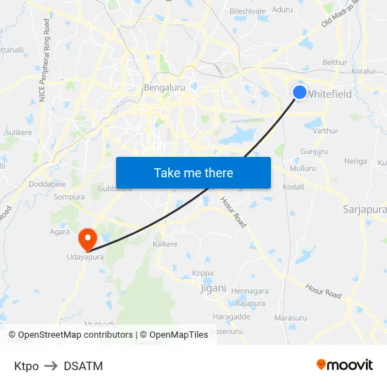Ktpo to DSATM map