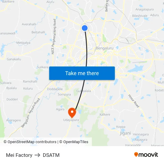 Mei Factory to DSATM map