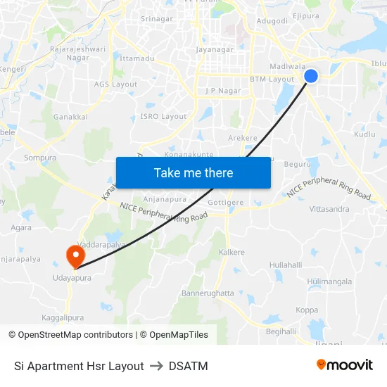 Si Apartment Hsr Layout to DSATM map