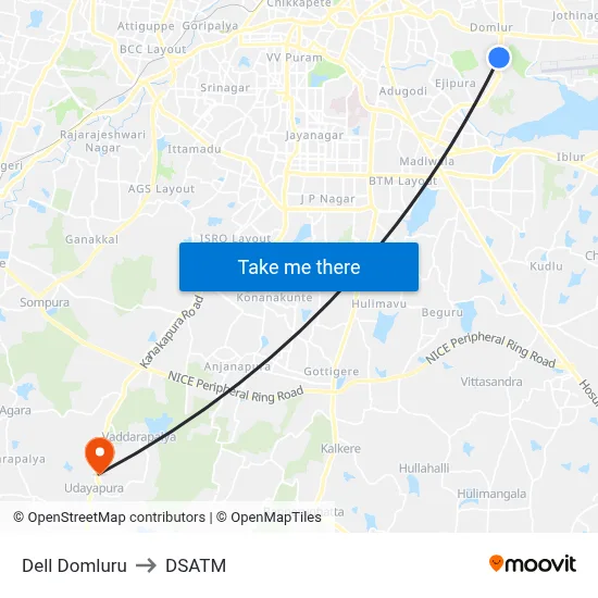Dell Domluru to DSATM map