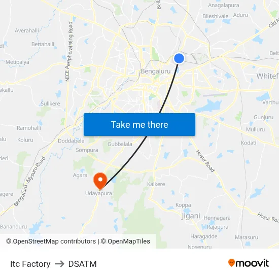 Itc Factory to DSATM map