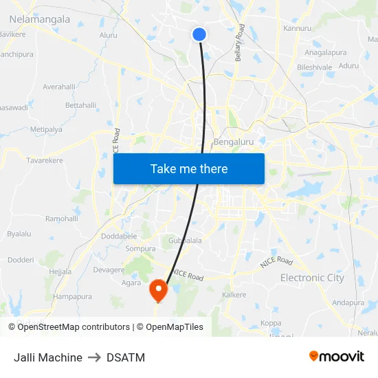 Jalli Machine to DSATM map