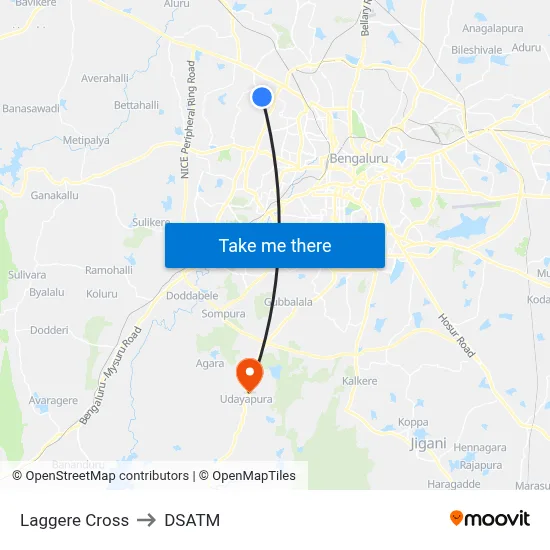 Laggere Cross to DSATM map