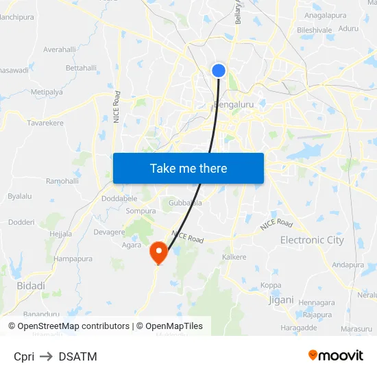 Cpri to DSATM map