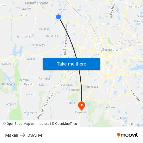 Makali to DSATM map