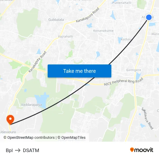 Bpl to DSATM map