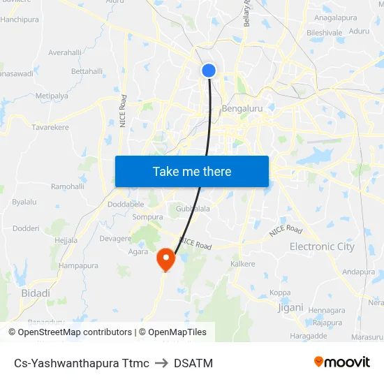 Cs-Yashwanthapura Ttmc to DSATM map