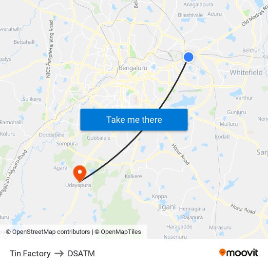 Tin Factory to DSATM map