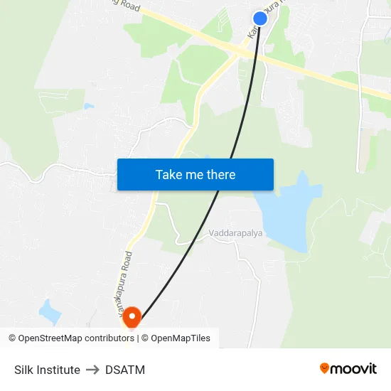 Silk Institute to DSATM map