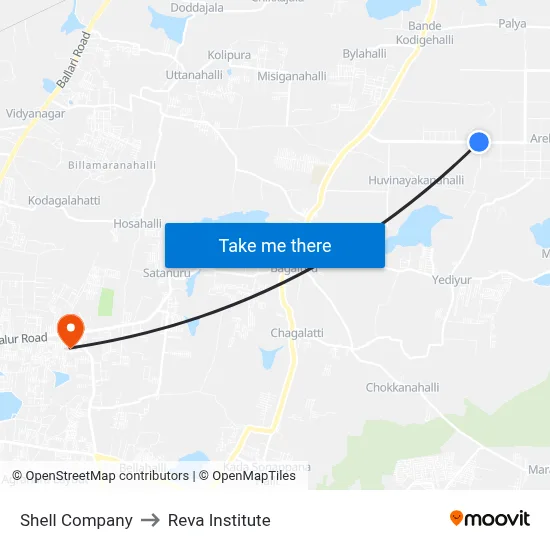 Shell Company to Reva Institute map