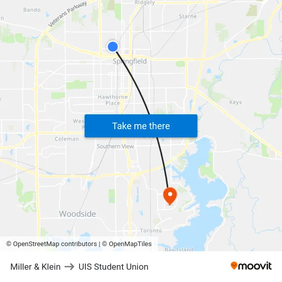 Miller & Klein to UIS Student Union map