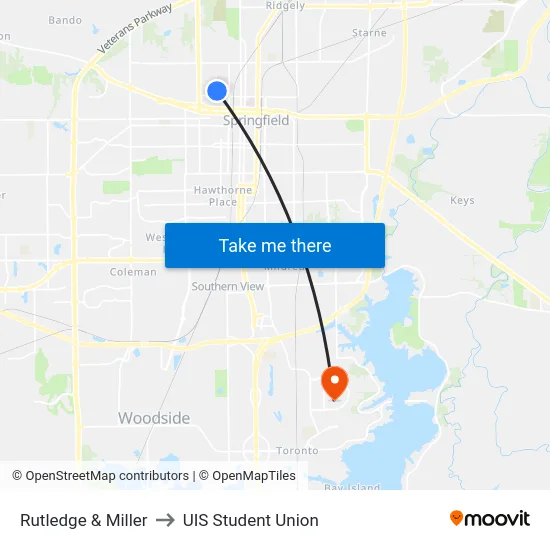 Rutledge & Miller to UIS Student Union map