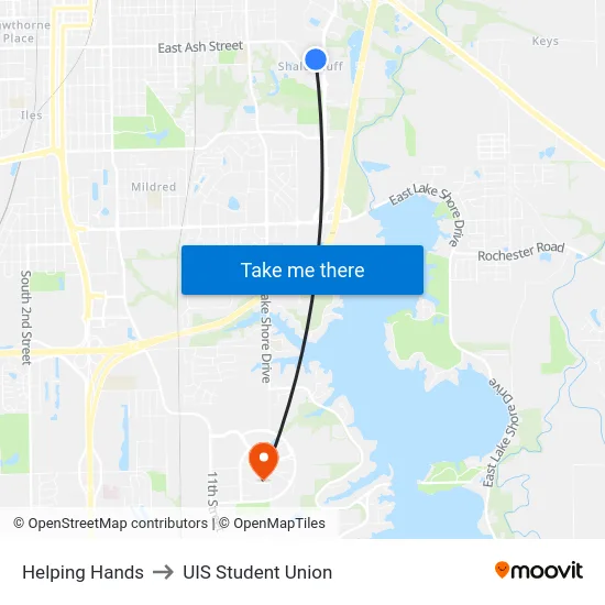 Helping Hands to UIS Student Union map