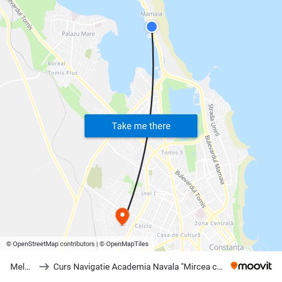 Melody to Curs Navigatie Academia Navala "Mircea cel Batran" map