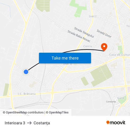 Interioara 3 to Costanţa map