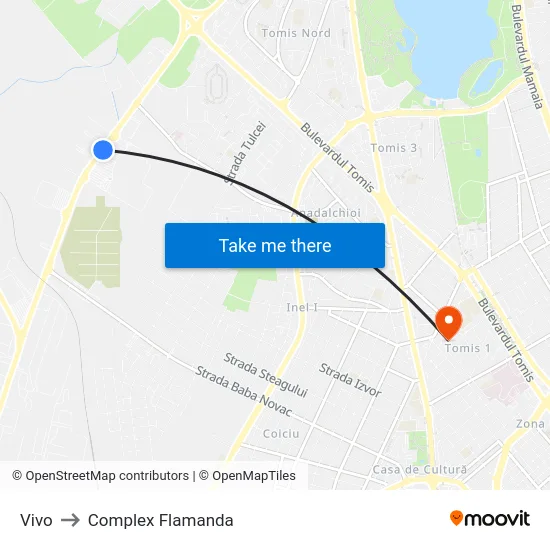 Vivo to Complex Flamanda map
