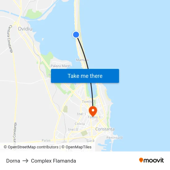 Dorna to Complex Flamanda map