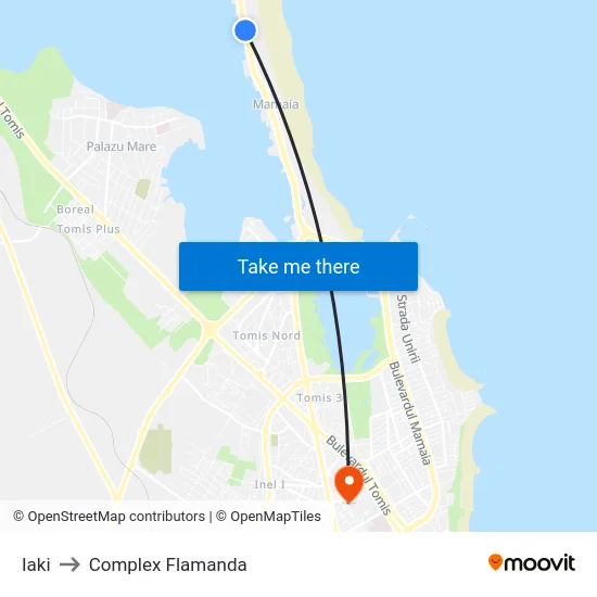 Iaki to Complex Flamanda map