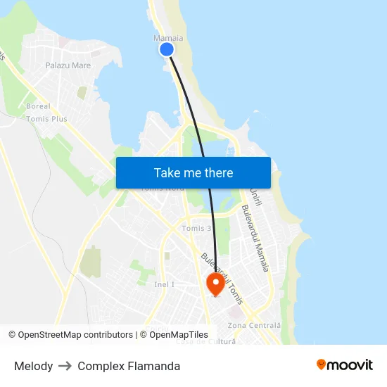 Melody to Complex Flamanda map