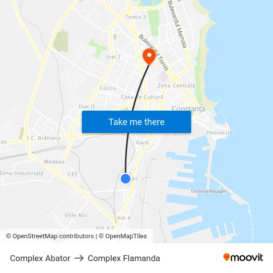 Complex Abator to Complex Flamanda map