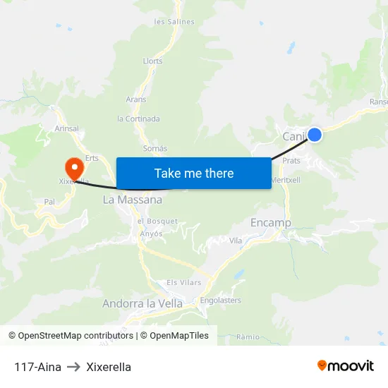 117-Aina to Xixerella map