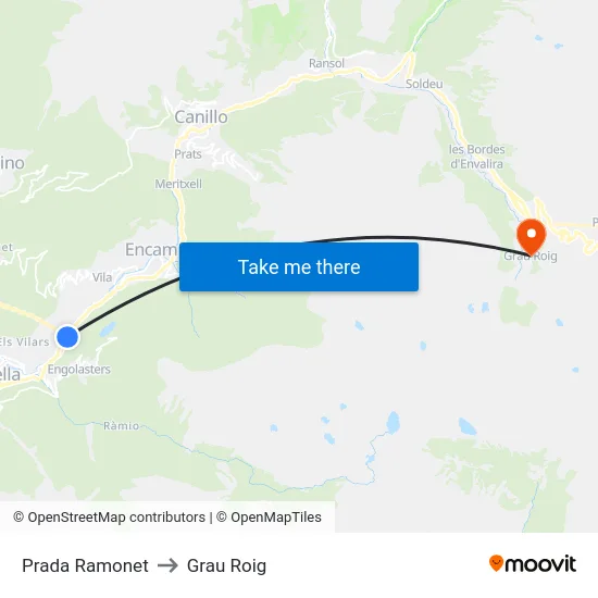231-Prada Ramonet to Grau Roig map