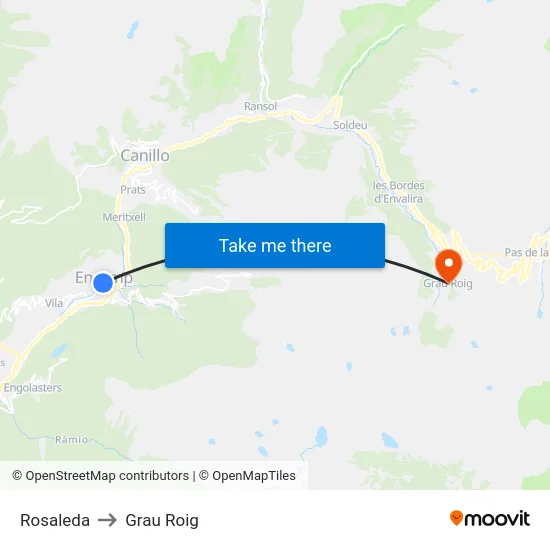 212-Rosaleda to Grau Roig map