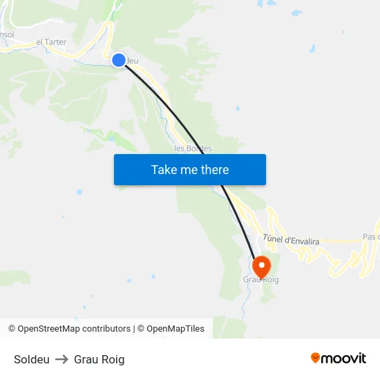 172-Soldeu to Grau Roig map