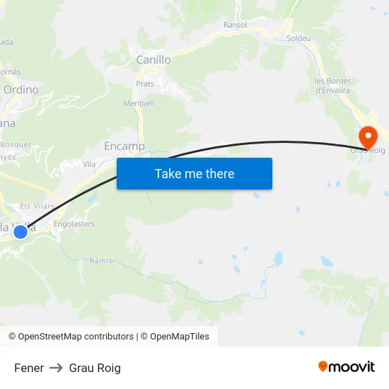 5018-Fener to Grau Roig map