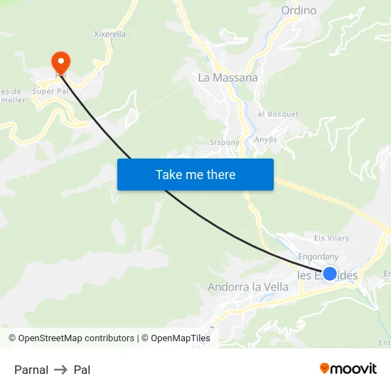 735-Parnal to Pal map