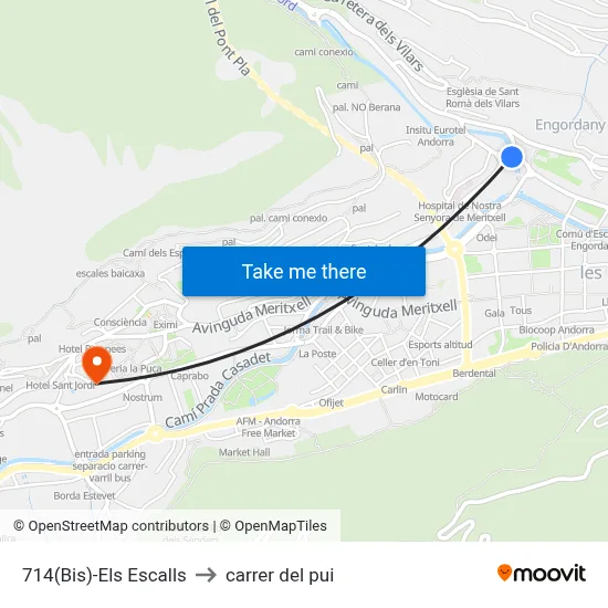 714(Bis)-Els Escalls to carrer del pui map