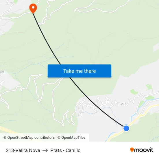 213-Valira Nova to Prats - Canillo map