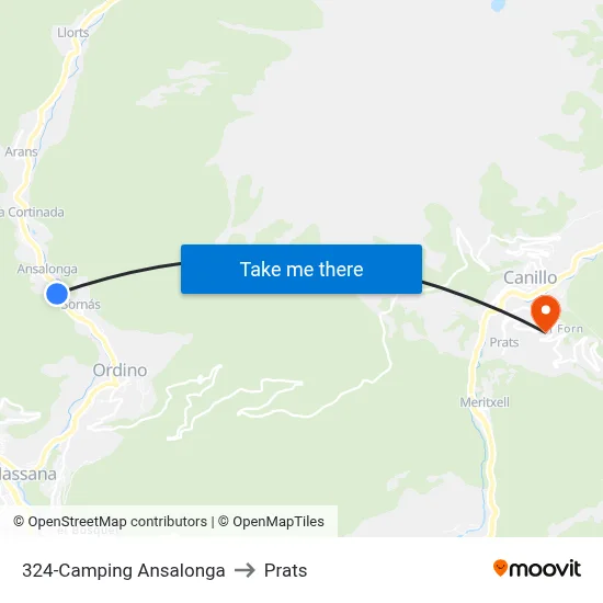 324-Camping Ansalonga to Prats map