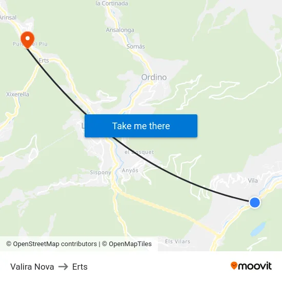 213-Valira Nova to Erts map