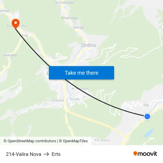 214-Valira Nova to Erts map