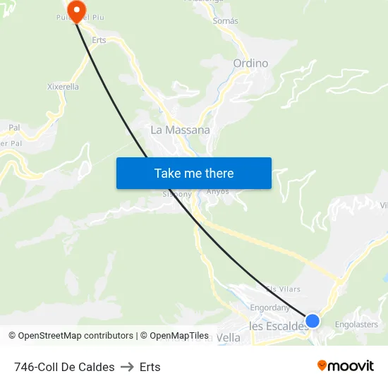 746-Coll De Caldes to Erts map