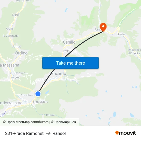 231-Prada Ramonet to Ransol map
