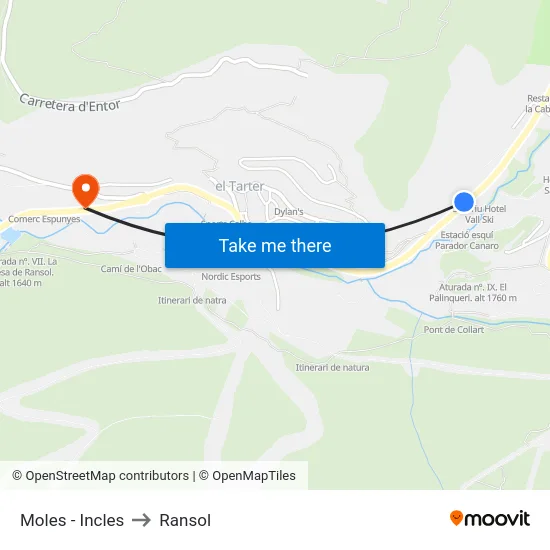 162-Moles to Ransol map