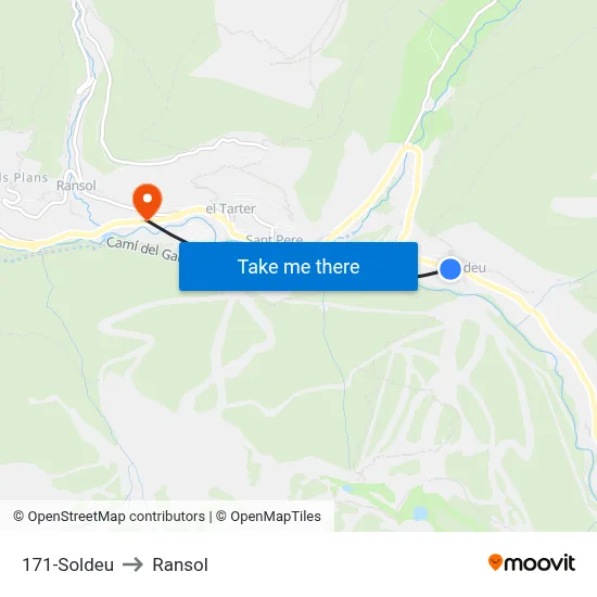 171-Soldeu to Ransol map