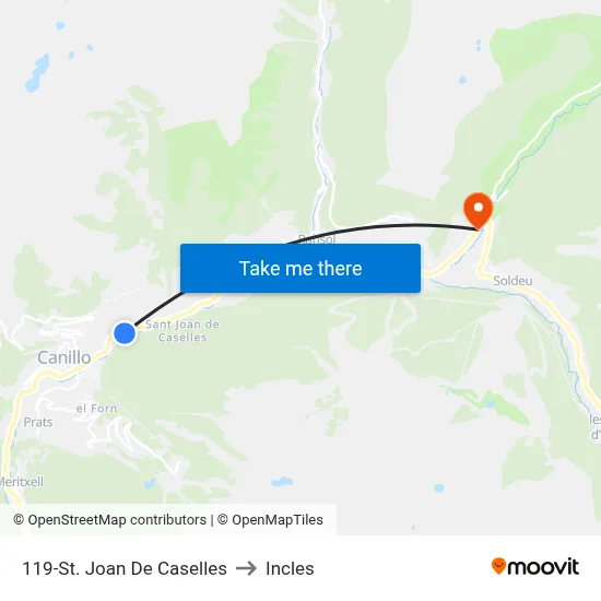119-St. Joan De Caselles to Incles map