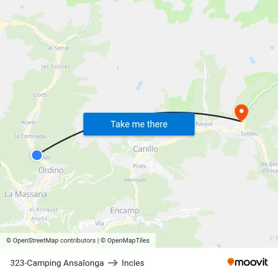 323-Camping Ansalonga to Incles map