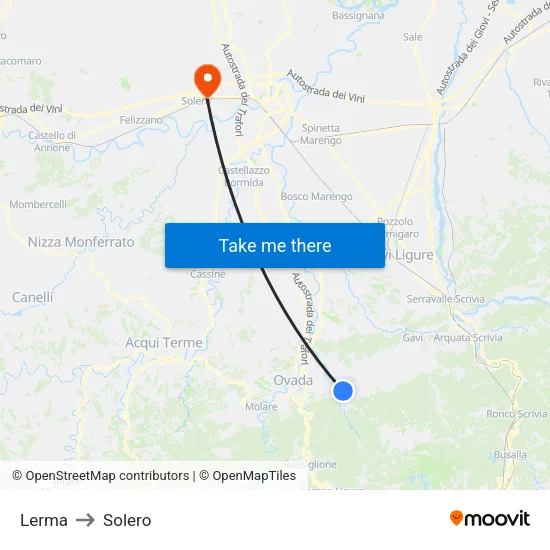 Lerma to Solero map