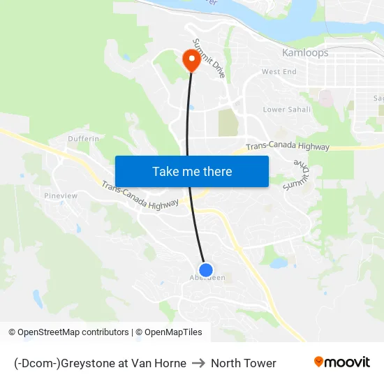 (-Dcom-)Greystone at Van Horne to North Tower map